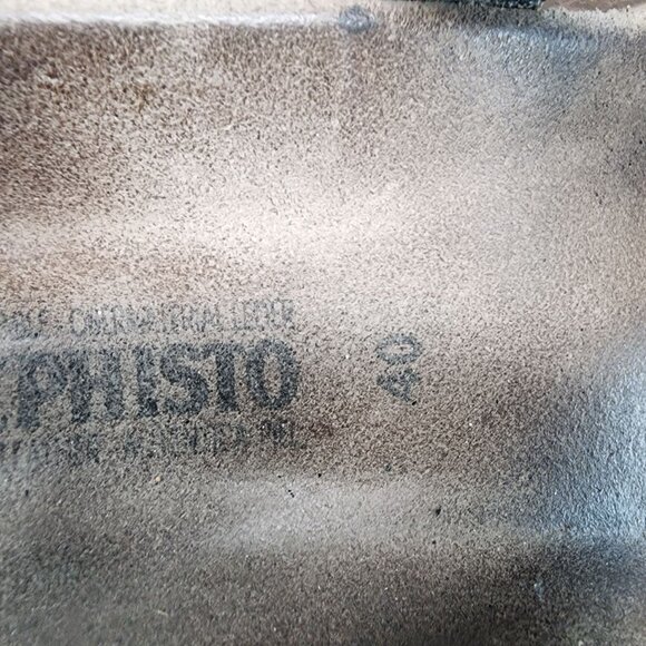 Mephisto Shoes Womens Size EU 40 US 10 Black Slip On Sandels *Read* - Picture 11 of 13